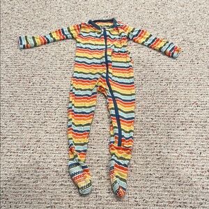 Colorful Striped Kids One Piece